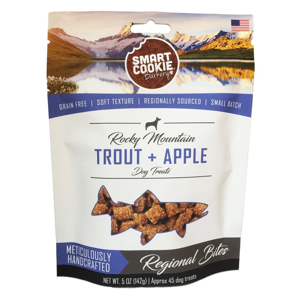 Smart Cookie Barkery 全天然柔軟狗小食 - 鱒魚 + 蘋果 5oz
