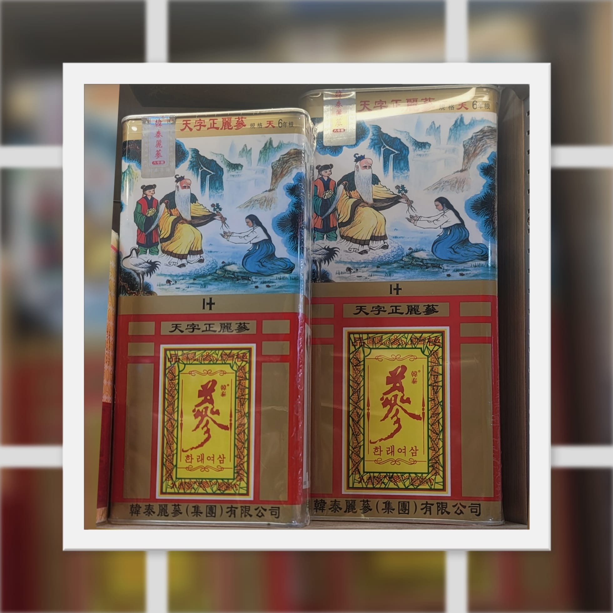 天字正麗蔘